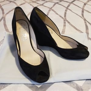 Michael Kors Black Wedge Size 8